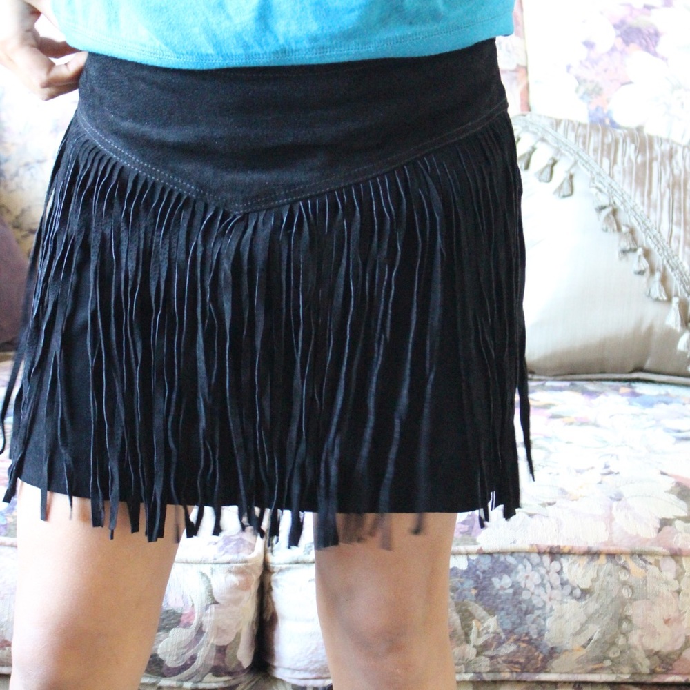 Forever 21 leather skirt